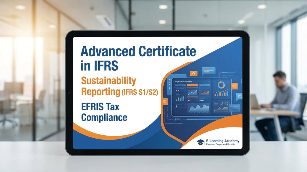 Advanced Certificate in IFRS, Sustainability Reporting (IFRS  S1/S2) and EFRIS Tax Compliance
