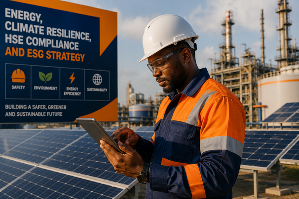 Energy, Climate Resilience, HSE Compliance and ESG Strategy