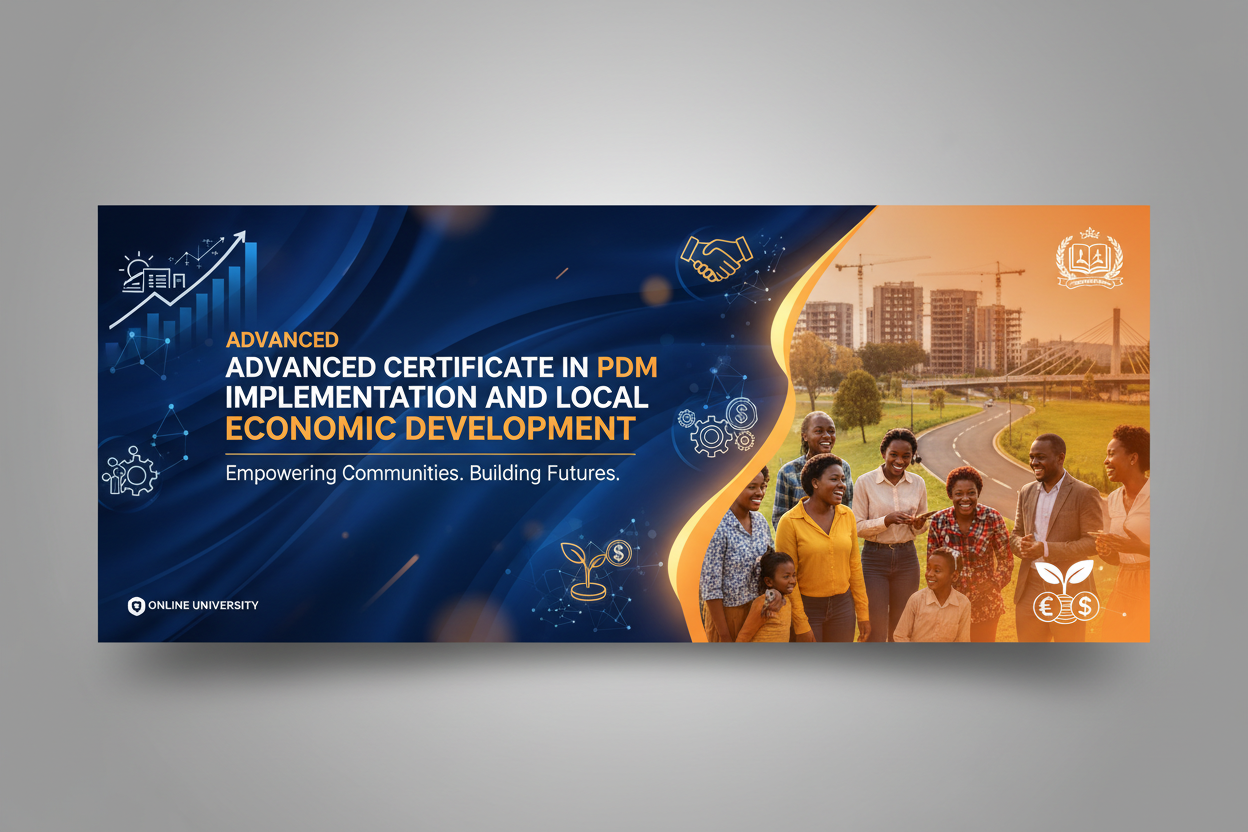 Advanced Certificate in PDM Implementation and Local Economic Development