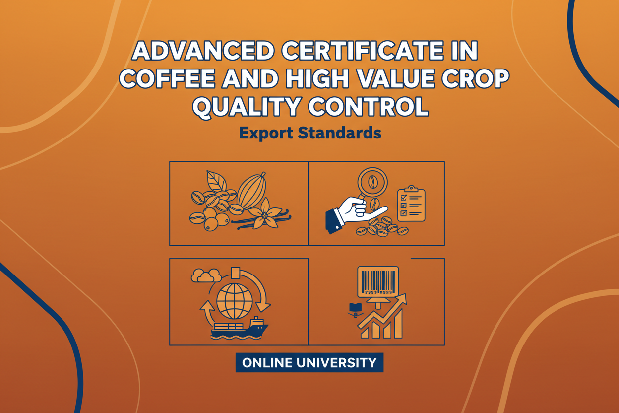Advanced Certificate in Coffee and High Value Crop Quality Control (Export Standards)