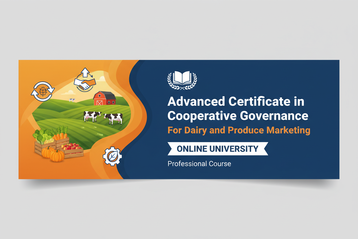 Advanced Certificate in Cooperative Governance for Dairy and Produce Marketing