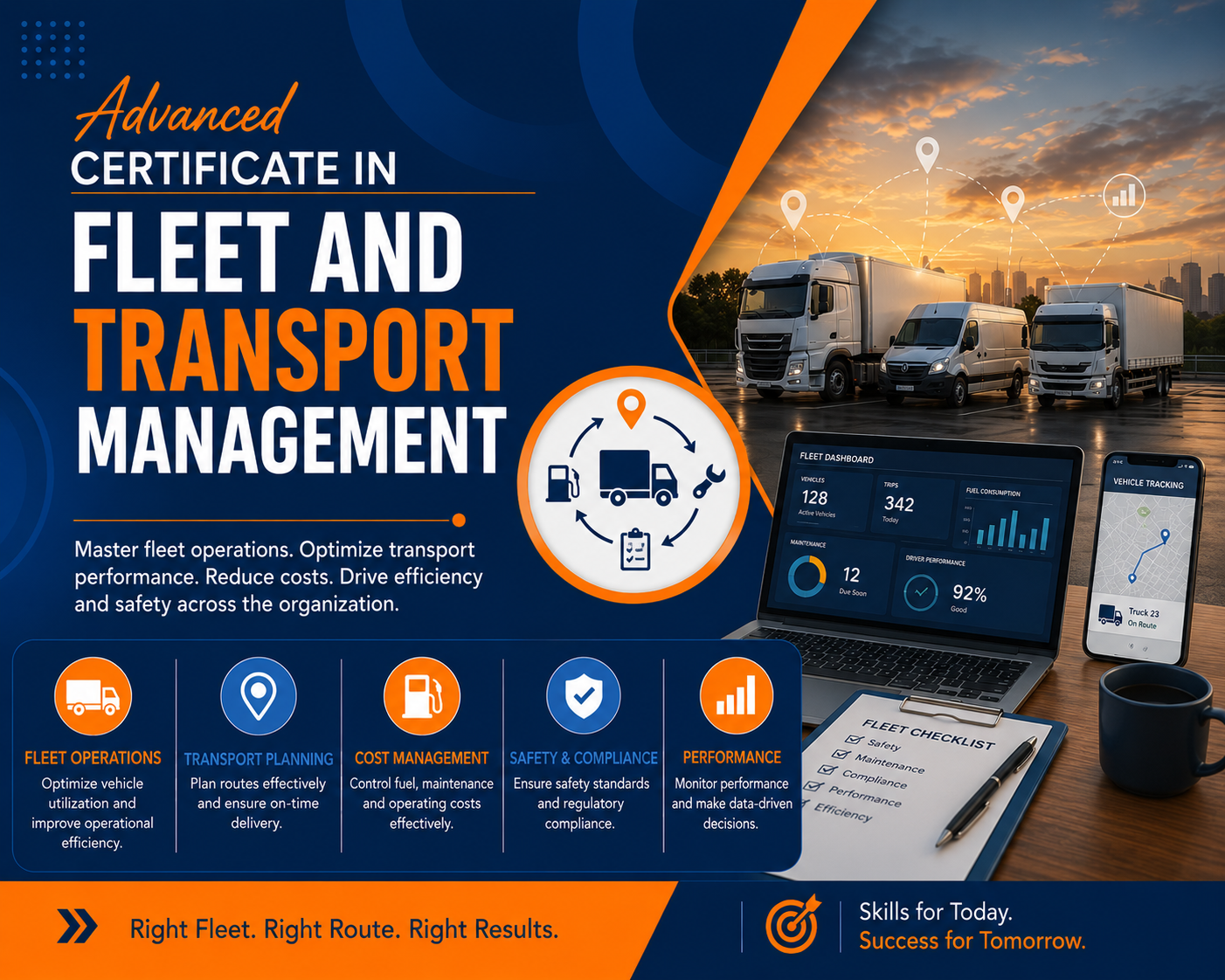 Advanced Certificate in Fleet and Transport Management