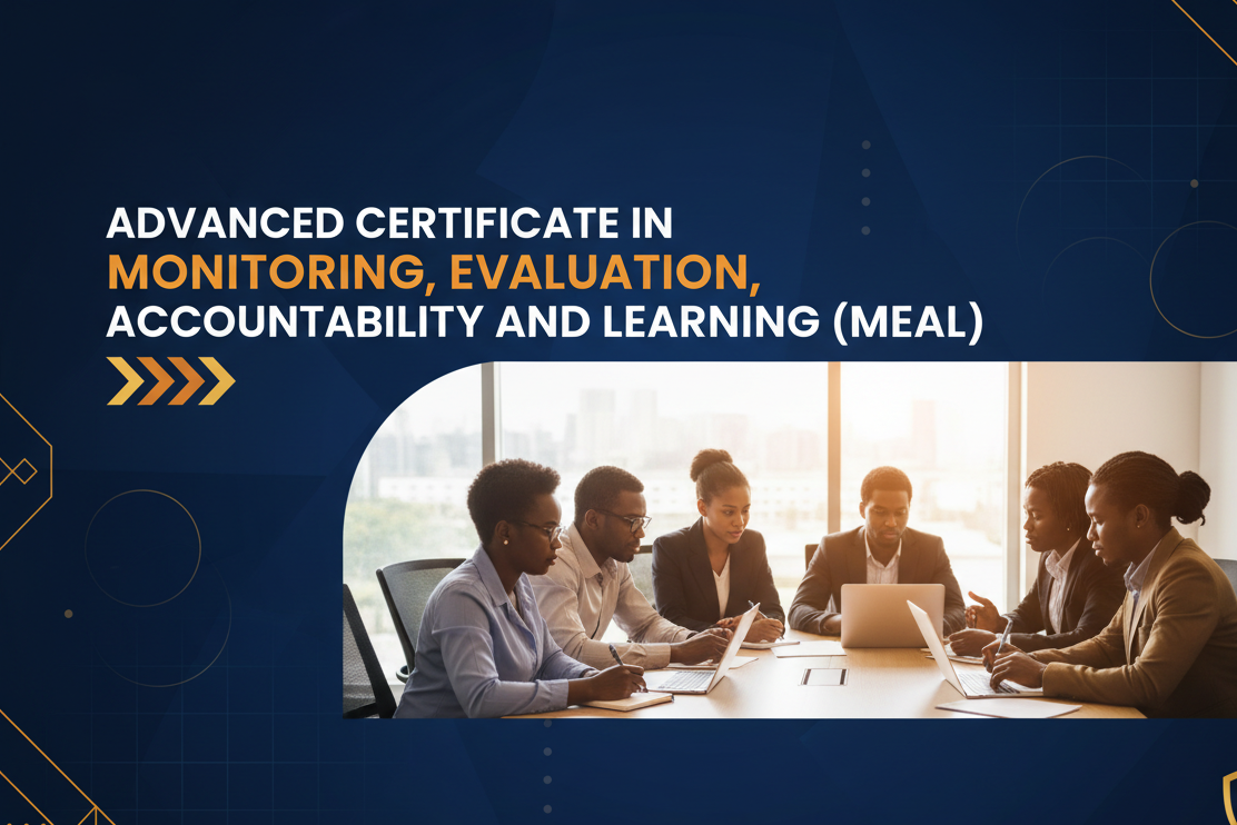Advanced Certificate in Monitoring, Evaluation, Accountability and Learning (MEAL)