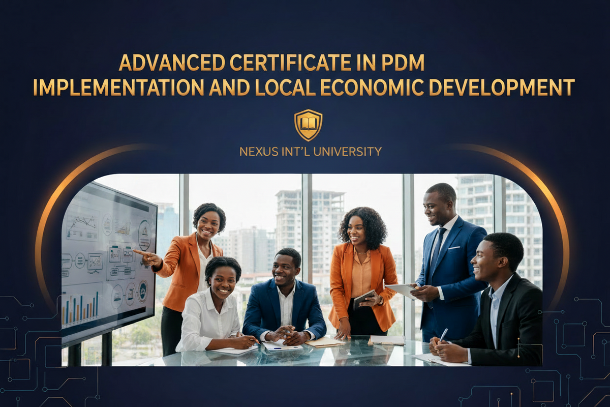Advanced Certificate in PDM Implementation and Local Economic Development