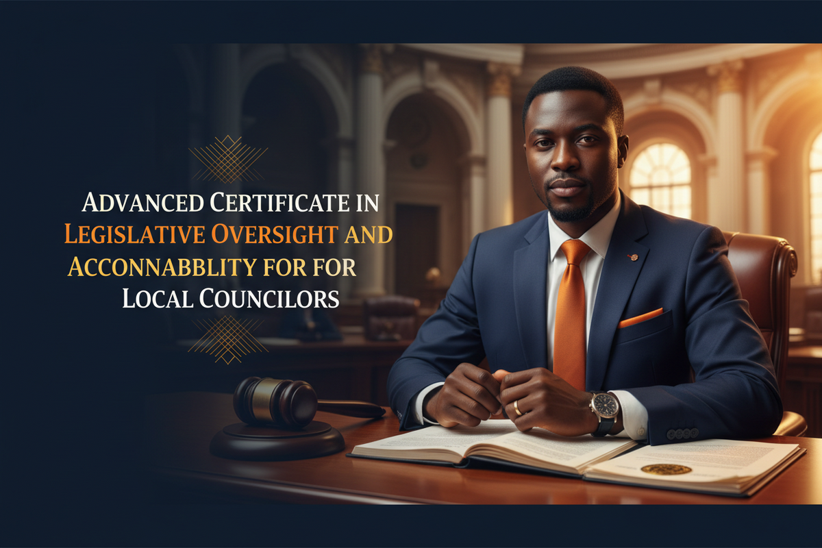 Advanced Certificate in Legislative Oversight and Accountability for Local Councilors