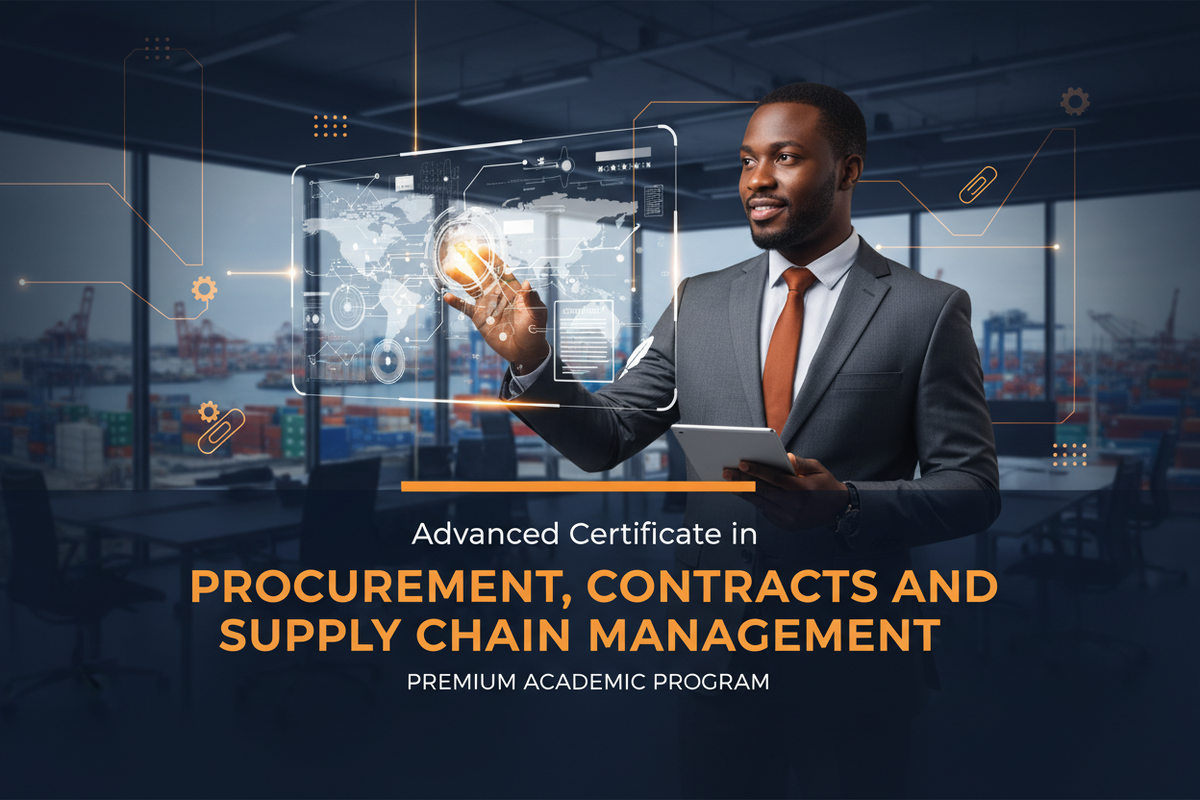 Advanced Certificate in Procurement, Contracts and Supply Chain  Management