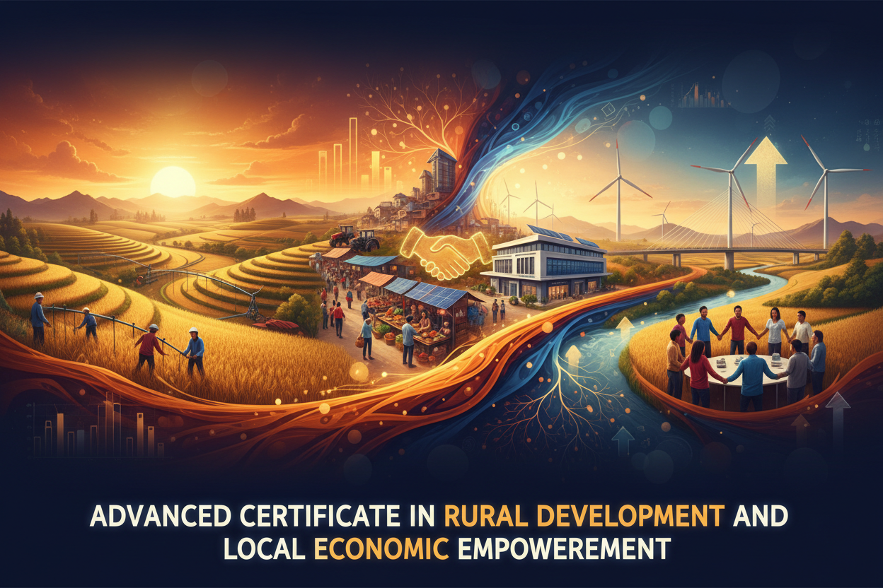 Advanced Certificate in Rural Development and Local Economic Empowerment