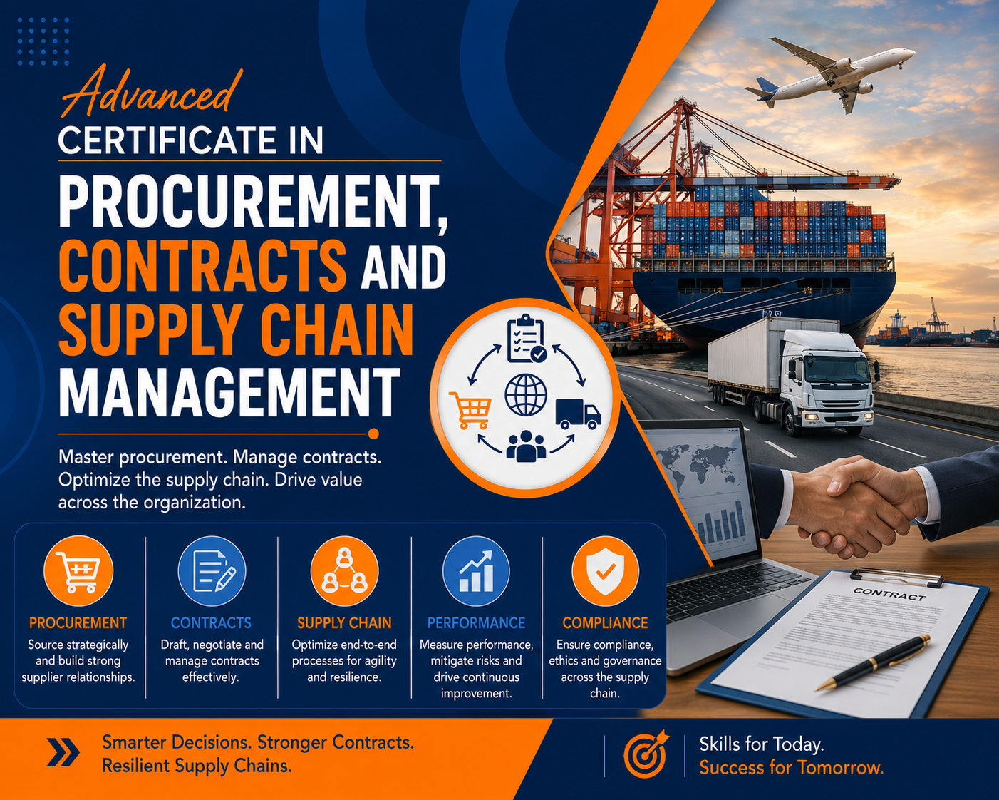 Advanced Certificate in Procurement, Contracts and Supply Chain  Management